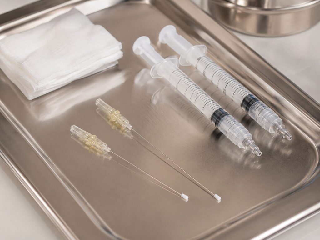 Choosing Cannula Gauge by Treatment Area